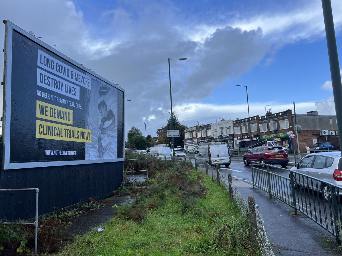 A ๐ Long Covid + MECFS Billboards (@aaronca11) on Twitter photo First UK billboard promoting <a href="/Not_Recovered/">NotRecovered</a> and raising awareness for #LongCovid and #MECFS.
This billboard is located at the following location in Bournemouth and will be up 24/7 for two weeks.
google.com/maps/@50.75275โฆ First UK billboard promoting <a href="/Not_Recovered/">NotRecovered</a> and raising awareness for #LongCovid and #MECFS.
This billboard is located at the following location in Bournemouth and will be up 24/7 for two weeks.
google.com/maps/@50.75275โฆ