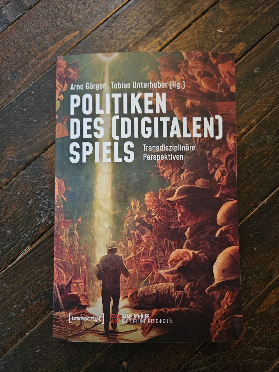 Endlich ist er da, der Sammelband "Politiken des (digitalen) Spiels" und er ist so wundervoll geworden! 

Neben vielen cleveren Beiträgen habe ich ein Interview zu Rechtsterrorismus in der Gaming-Welt beigesteuert. Die Open Access Version findet ihr hier: 
transcript-verlag.de/978-3-8376-679…