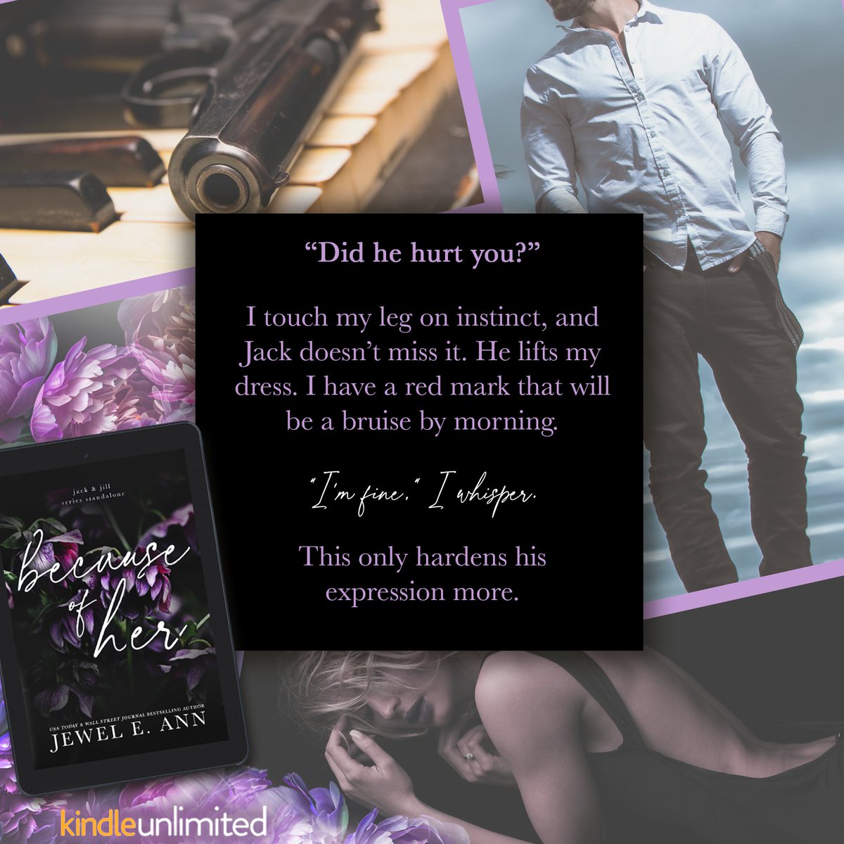 HMitch's tweet photo. Because of Her by Jewel E. Ann is releasing November 2, 2023!

Pre-order your copy today!
https://t.co/KwwMde8NGe

Add to Goodreads: https://t.co/BCMtrof7Dn

#jeweleann #jackandjillseries #BecauseofHer  #RomanticSuspense #Angsty#GrumpySunshine  #valentineprlm @valentine_pr_ https://t.co/kOFs9AY727