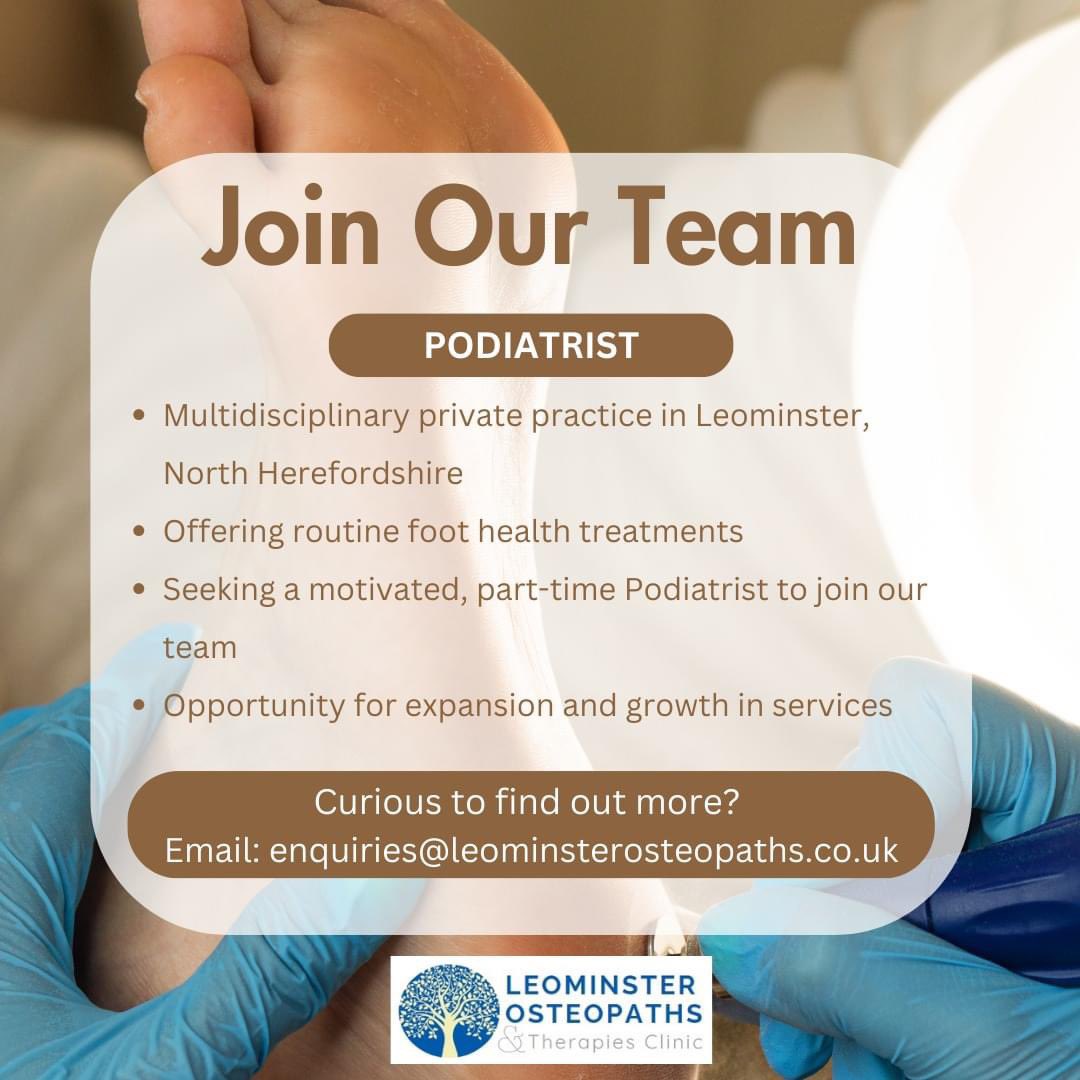 LeominsterOsteopaths (@leominsterosteo) on Twitter photo 