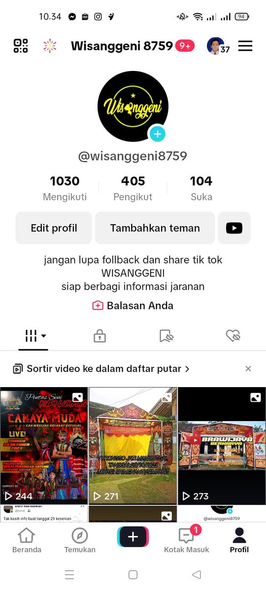 MuhammadArkanF4's tweet photo. Bantu follback tik tok aku sampai 100K pengikut https://t.co/vBhMfJeIhY
