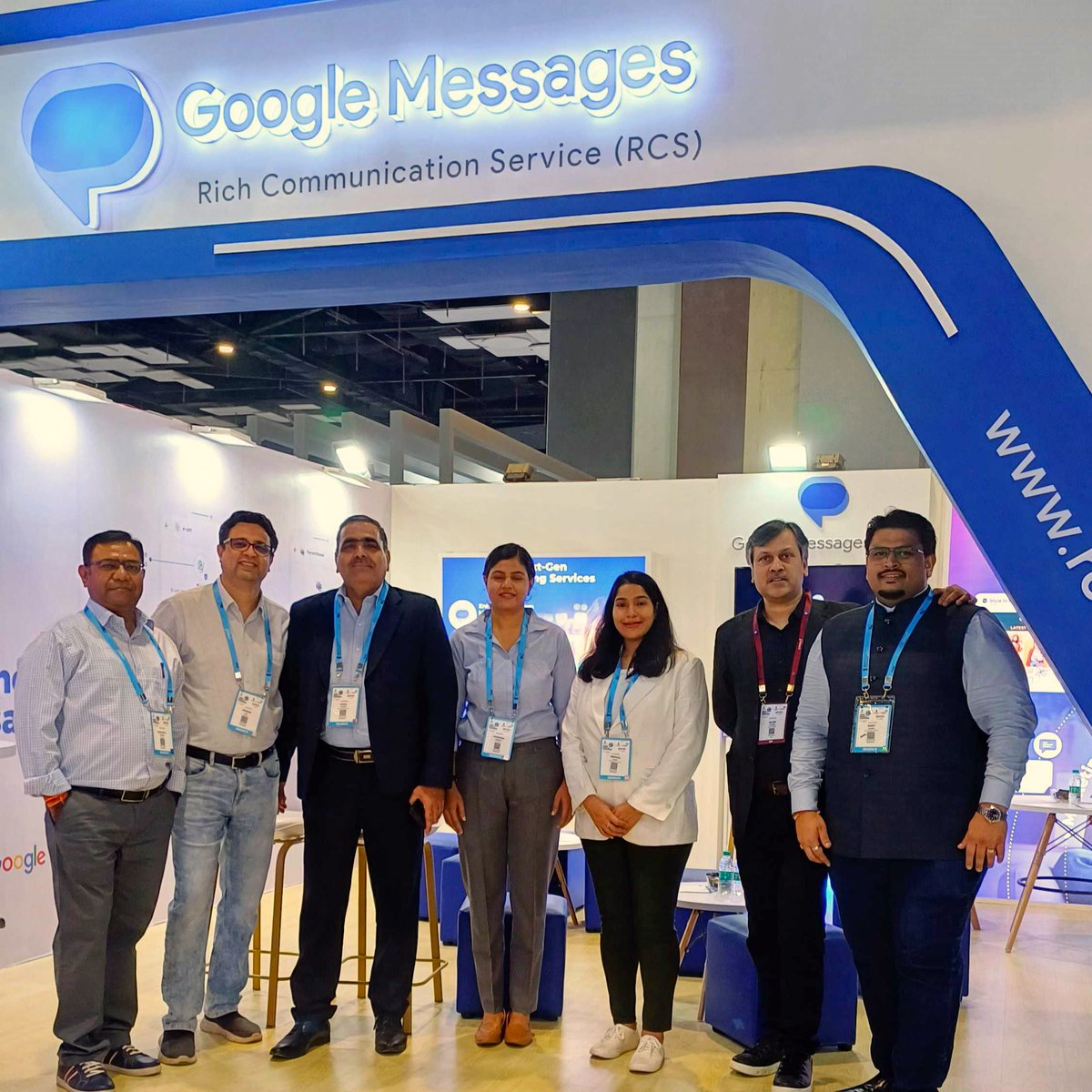routemobile's tweet photo. We are exclusively showcasing #GoogleMessages (RCS #BusinessMessaging) at #IndiaMobileCongress 2023. 
Drop in at Booth 2.3 in Hall 2 to explore how #RCS can help you create engaging interactions with your customers.

#IMC2023 #RouteMobileatIMC #RouteMobile @exploreIMC https://t.co/imK8CE1wOs