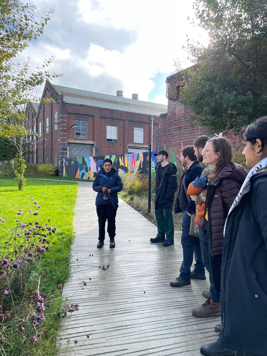 annalbullen's tweet photo. An amazing day yesterday exploring the homeland of the wonderful, crazy, bold and ambitious @CIVIC_SQUARE . Team from @centre_alt_tech explored the site that will be transformed to a community hub - all within our planetary boundaries and demonstrating what is possible. Just wow! https://t.co/oNKjM60j13