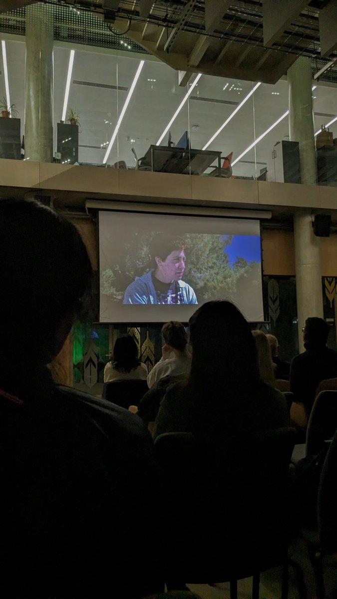 UofGARC's tweet photo. A great night last night for our Halloween #CinemARC event. Thanks to all who came and participated🎟️📽️😈 https://t.co/TvSqEASMMt