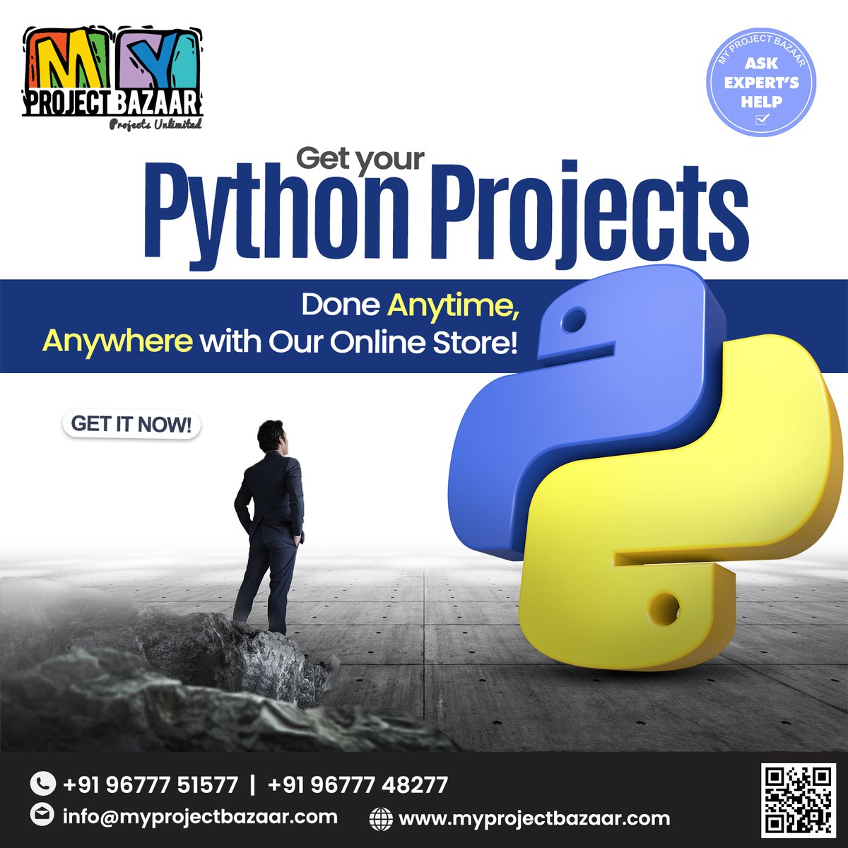 MyProjectBazaar's tweet image. Innovative Python Projects
#PowerElectronicsProjects #JavaProjects #Karnataka #Assam #ArunachalPradesh #maharashtra #AllDomains #php #PHPProjects #UttarPradesh #Blockchain #BlockChainProjects #DeepLearningProjects #Python #PHP #Matlab #VLSI #MyProjectBazaar #finalyearproject