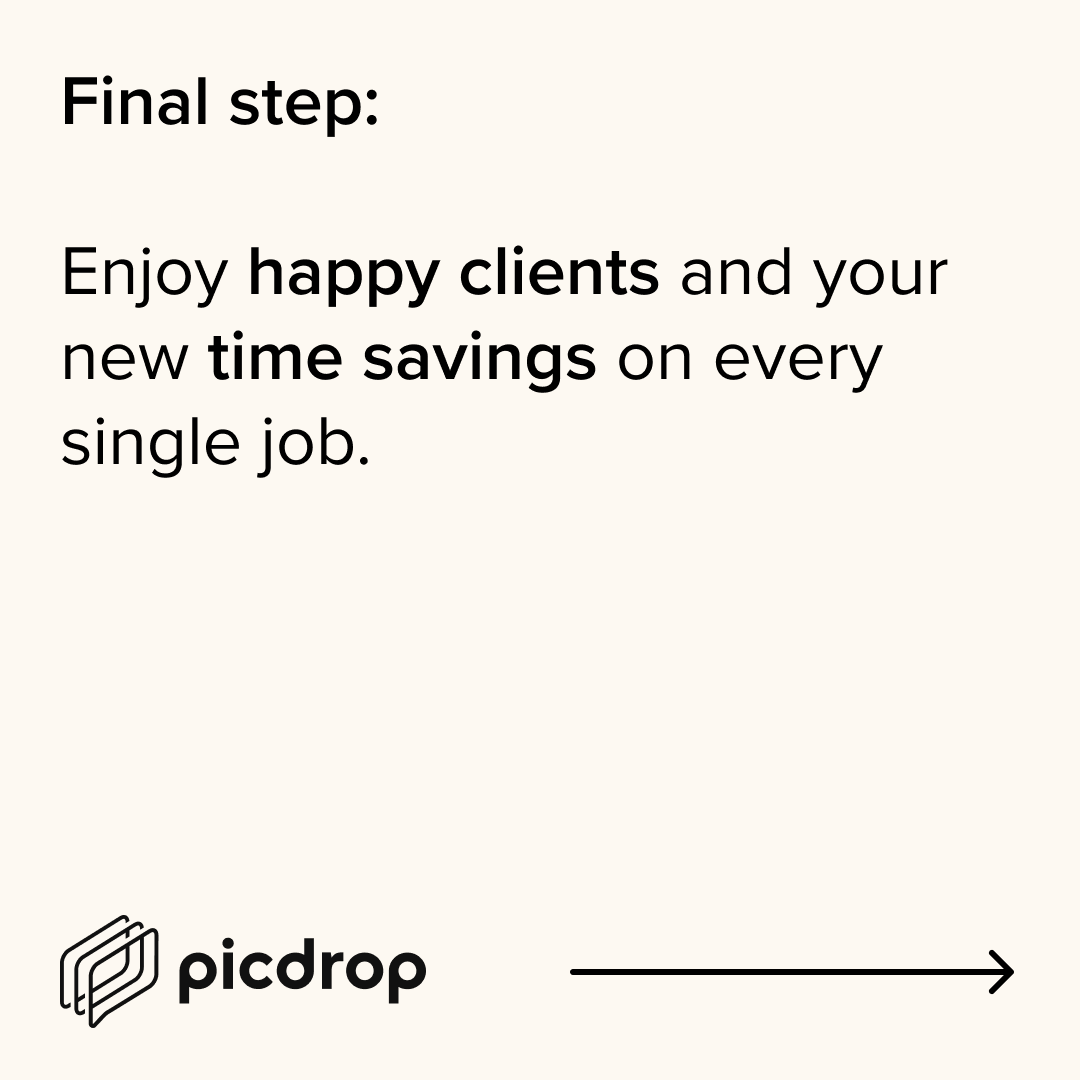 WeArePicDrop's tweet photo. (3/3) A quick guide: How to save time as a photographer on every single photo shoot using https://t.co/bcHMJO3qFq https://t.co/2NTWe5H82k