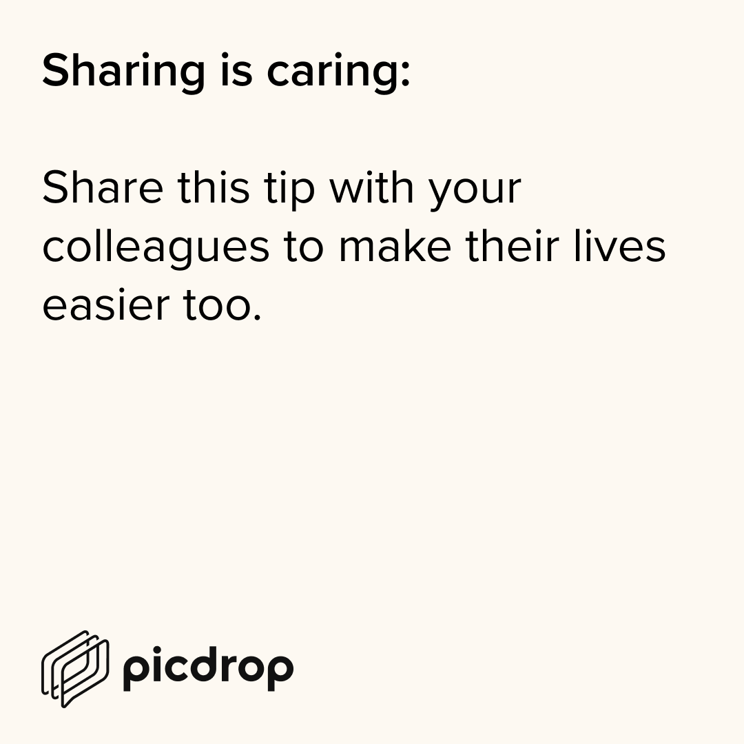 WeArePicDrop's tweet photo. (3/3) A quick guide: How to save time as a photographer on every single photo shoot using https://t.co/bcHMJO3qFq https://t.co/2NTWe5H82k