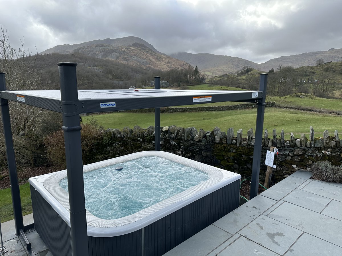 Sorry for been a little quiet on here lately. We have been extremely busy getting all our customers hot tubs installed or serviced 😊

Check out this incredible holiday home Jacuzzi Virtus with automatic Covana cover. 

#Jacuzzi #Covana #HolidayLet #DreamyViews #lakedistrict