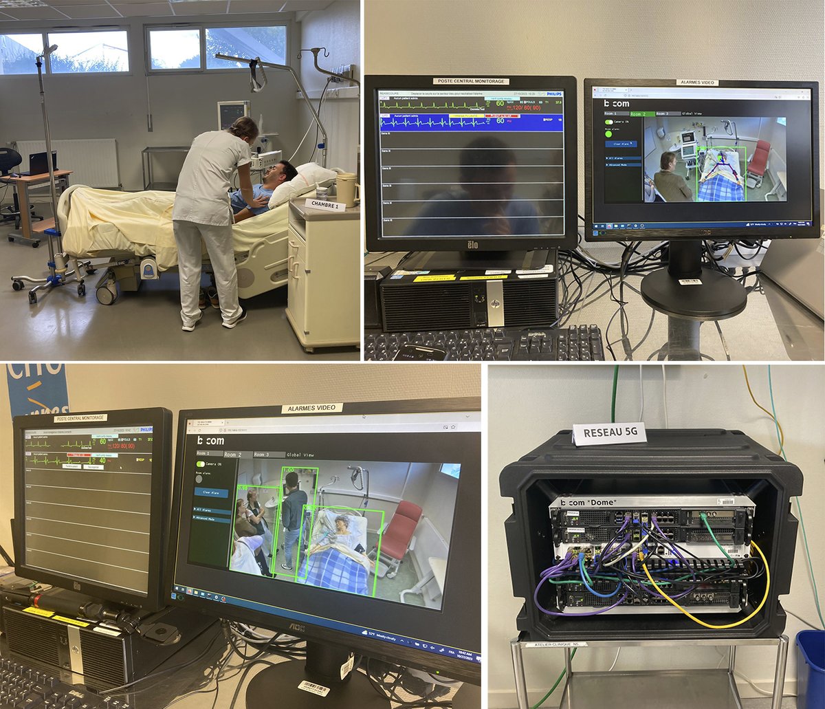 [#Health] A #private5G bubble to create an intensive care unit

🏥With the <a href="/CHURennes/">CHU de Rennes</a> and partners, b&lt;&gt;com took up a challenge: quickly transform a conventional unit into an intensive care unit.
<a href="/EDFofficiel/">EDF</a> <a href="/eurocom/">Eurocom</a> <a href="/nokia/">Nokia</a> <a href="/orange/">Orange</a> <a href="/imagesreseaux/">Images & Reseaux</a> 

b-com.com/en/news/health…