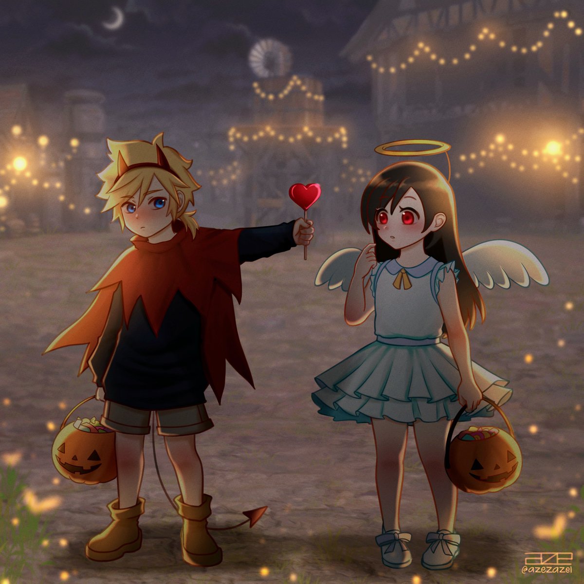 Azezazel's tweet photo. happy #clotiween23 🎃 https://t.co/eTl4OBnW6A
