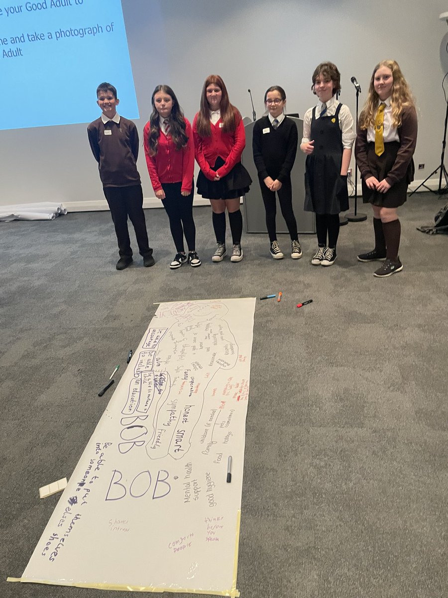 MsCQuinn2's tweet photo. @HaghillTeam, @AvenueEndPS and @stfrancisoa working together to consider the qualities and resources there ‘Good Adult’ would have in the ‘One Good Adult Workshop’ @OurVoiceGSF https://t.co/S5iuLfhS7Q