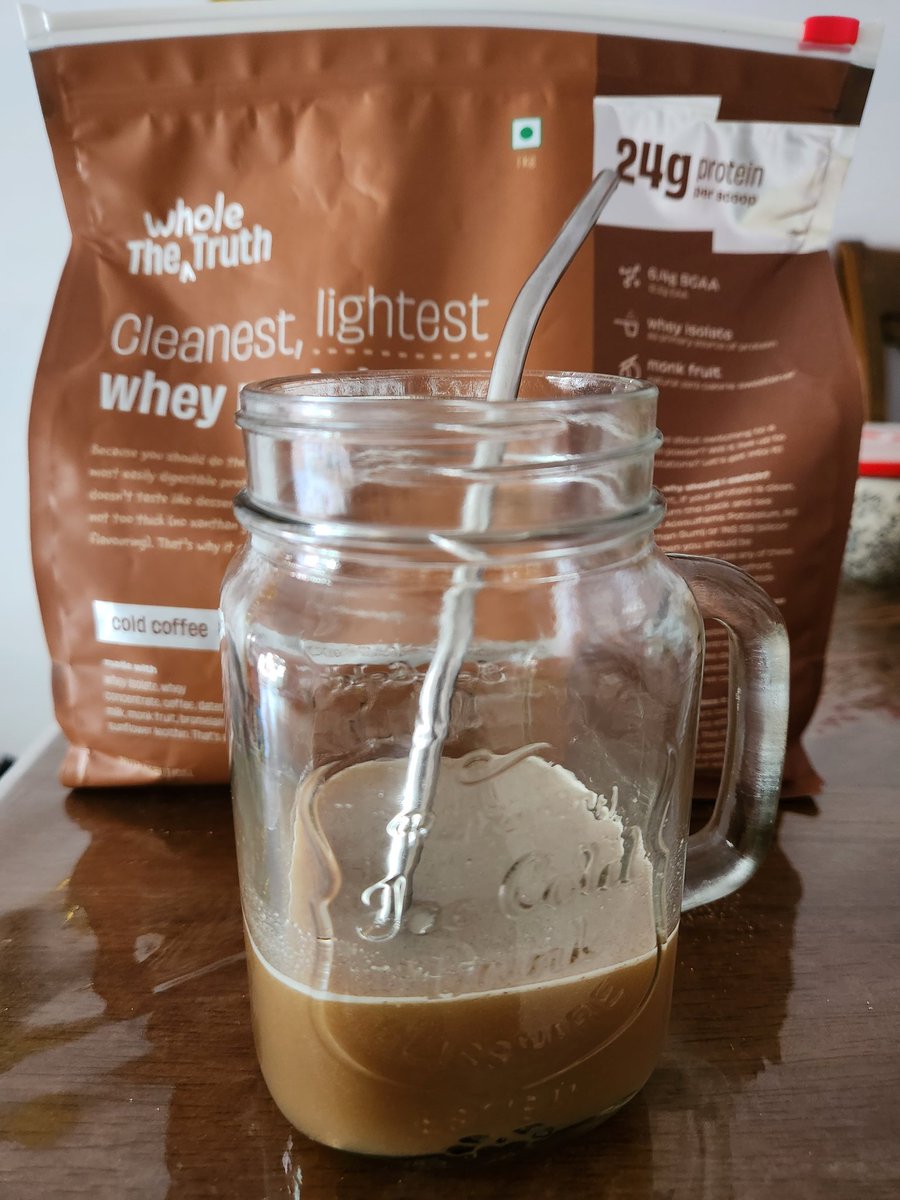 Taruna Manchanda (@taruna2309) on Twitter photo Not making this up but when I saw the rather concernjng protein toxin analysis report online, my first thought was that someone should go tell <a href="/wholetruthfood/">The Whole Truth Foods</a> to make their whey protein! Months later, I literally have it in my mug ❤️
Let's just agree, I manifested this 😃 Not making this up but when I saw the rather concernjng protein toxin analysis report online, my first thought was that someone should go tell <a href="/wholetruthfood/">The Whole Truth Foods</a> to make their whey protein! Months later, I literally have it in my mug ❤️
Let's just agree, I manifested this 😃