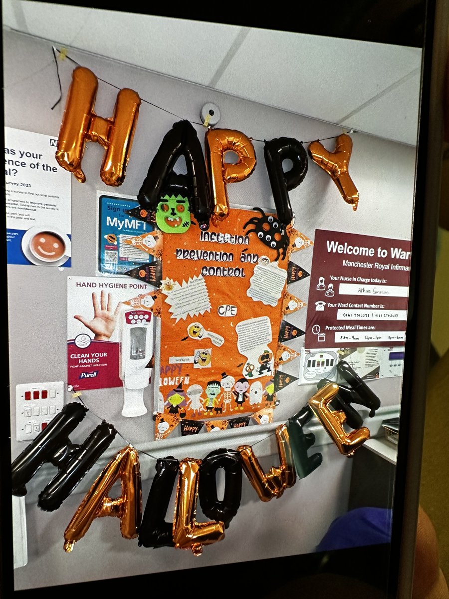CMFT_IPCTV's tweet photo. Here are some of the amazing boards for #Infectioncontrolweek in #mft Well done for all your amazing contribution! #Halloclean https://t.co/pIPgH7ci7R