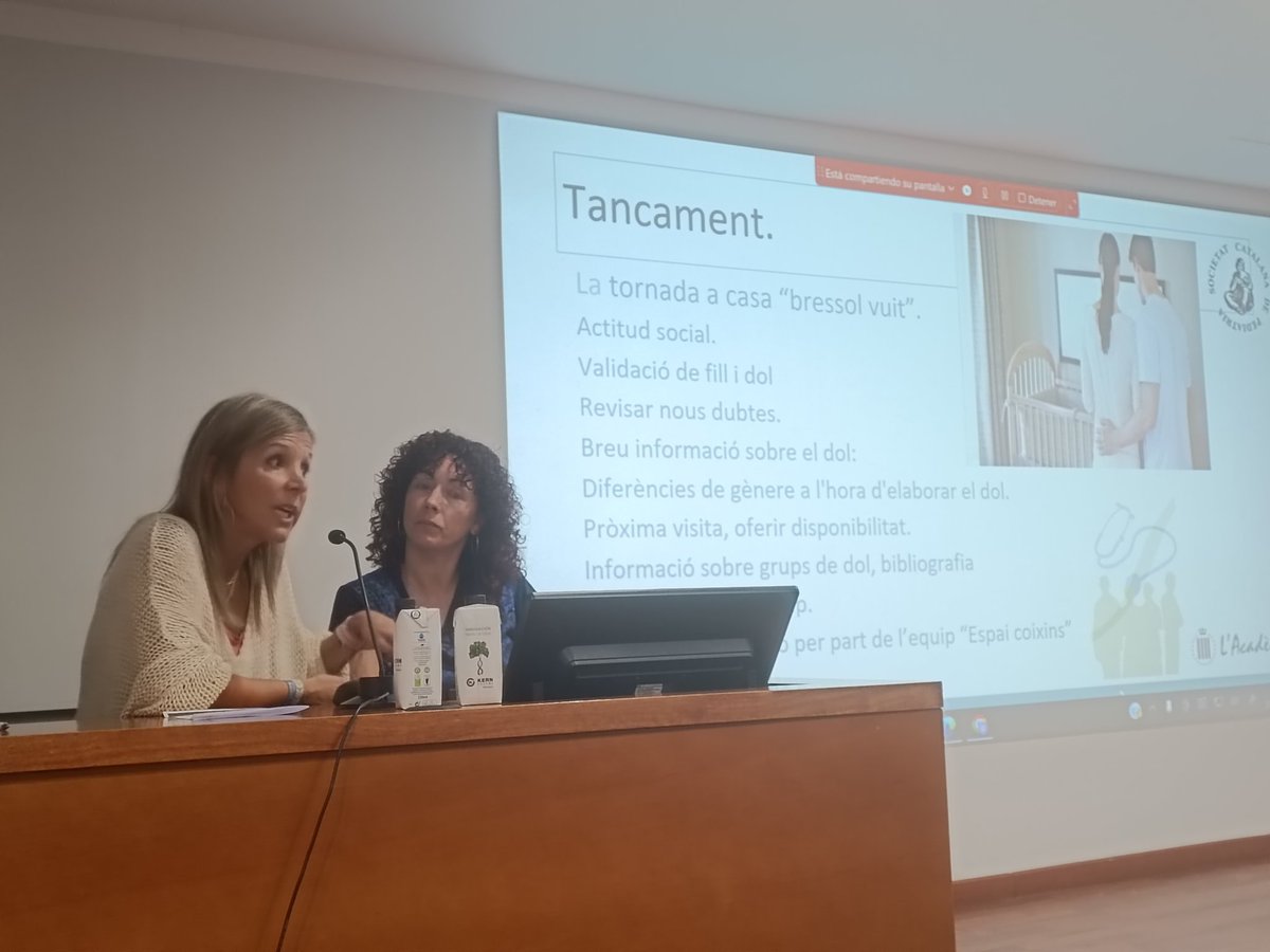 En la recta final de la II Jornada de la XAPPI parlem de les cures pal.liatives pediàtriques perinatals <a href="/pediatresap/">SCPediatria_AP</a>