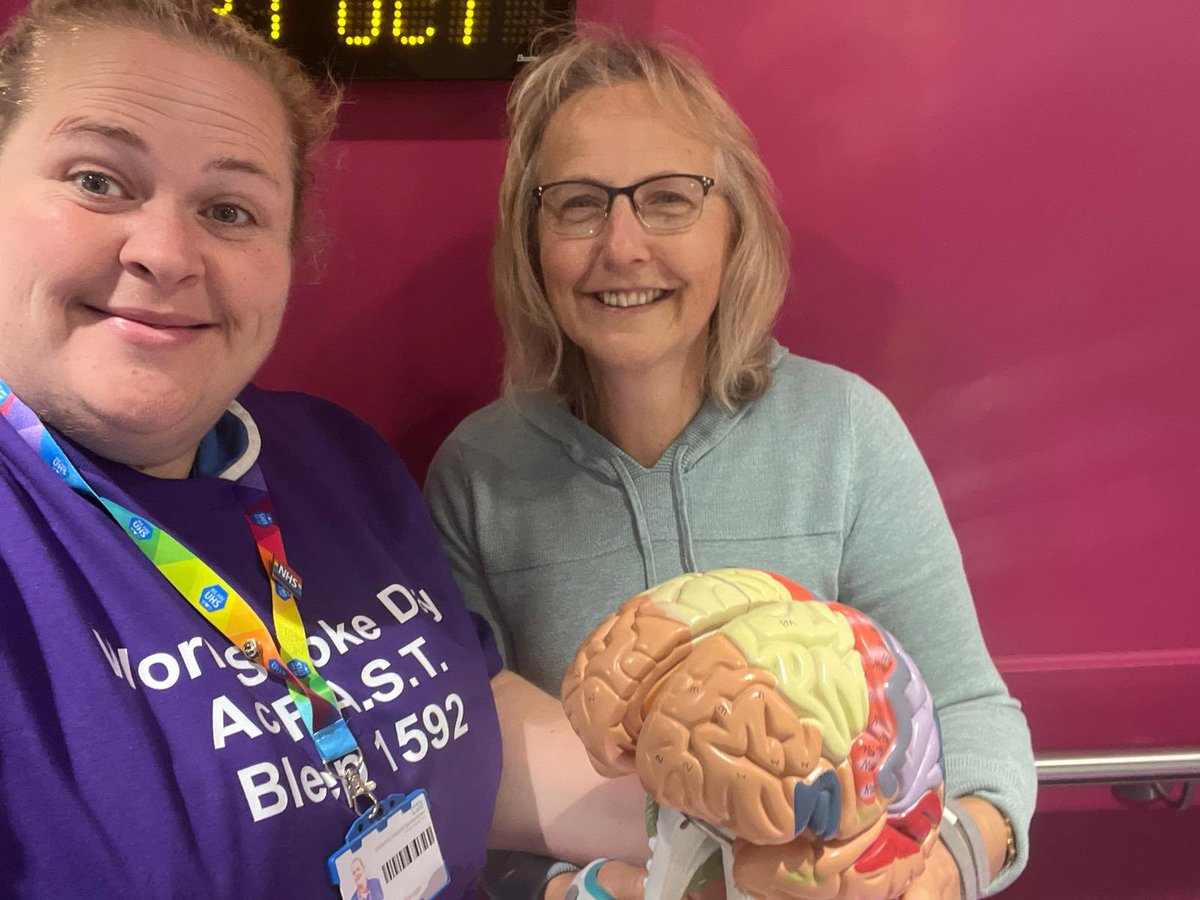 UHSFT's tweet photo. Ahead of #WorldStrokeDay on Sunday our stroke multidisciplinary team are at the main entrance today. 🧠💙🏥

They’re joined by @TheStrokeAssoc and charity @diffstrokes 

Drop by and say hello to the team 👋🏼 https://t.co/1JhRIyOuEo