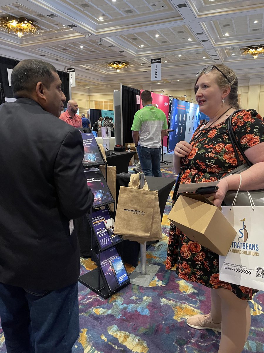Impelsys's tweet image. 📸 Here's a behind-the-scenes glimpse of Swaroop Chandra, Bharat Bhosale, Darshan Parekh, and Chaitali Pal Chowdhury at #DevLearn2023, engaging with visitors and sharing our expertise on #AI and #GPT-enabled solutions, all aimed at elevating #LearnerEngagement.
#Impelsys #EdTech