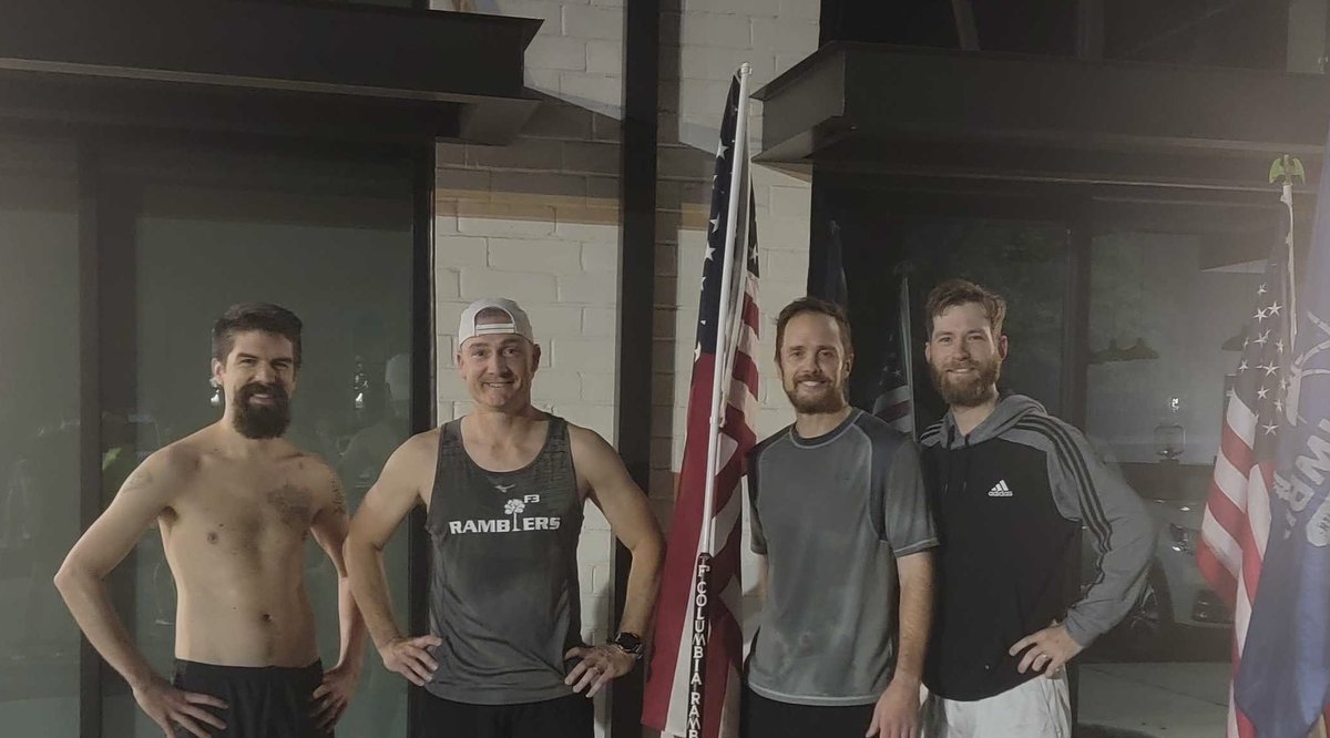 53 pax for a Ramble <a href="/F3Columbia/">F3 Columbia</a> runvergence Q’d by 8-mile @JDoeringWhite. 

Thanks to Friar Tuck and Bundy <a href="/jslybrand/">Jordan</a> for their leadership! Let’s see what the new guard has in store #morehaircuts

Aye!