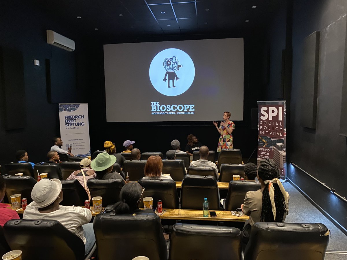 🎬 Exciting day at the @SPI_OfficialZA , @YouthCapitalSA and @YouthLabZA movie screening! 🌟 Two incredible films by SPI and Youth Capital – an unforgettable cinematic experience. Here's a sneak peek of the action! 📸🍿 #UBIG #ADecentPAth #LeanOnEachOther #YouthCapital