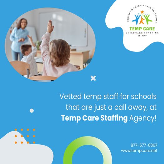 Employers use pre-employment assessments and screenings to know if a candidate is the right fit for specific job openings.

tempcare.net/why-choose-our…

#TeachersOfInstagram #SubstituteTeacher #HR #Teacher #TeacherLife #SanMateo #TemporaryTeachingStaff #StaffingAgency