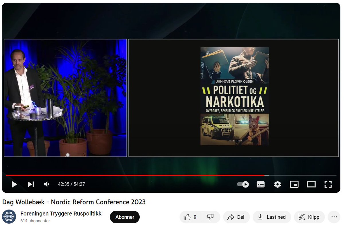 Har du ikke sett foredraget til <a href="/dagw/">Dag Wollebæk</a> på Nordic Reform 2023? Det anbefales på det sterkeste for alle som ønsker en pedagogisk, faglig solid og morsom gjennomgang av de norske politiskandalene. På engelsk også - ekstra delbar!  😎 (og for en fin kilde da!)

youtube.com/watch?v=hONldi…