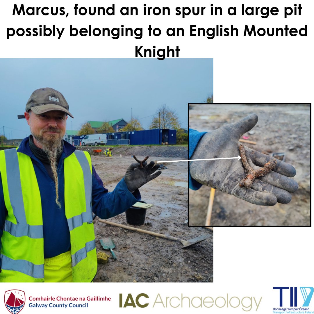 IACArchaeology's tweet photo. Our excavation on the #N83 #Claregalway is coming to a close, and we've retrieved some intriguing artefacts from the features recorded on site. Time for post-excavation analyses. #medievalarchaeology #Archaeology #TIIarchaeology @TIINews @GalwayCoCo https://t.co/pqqIIimncW