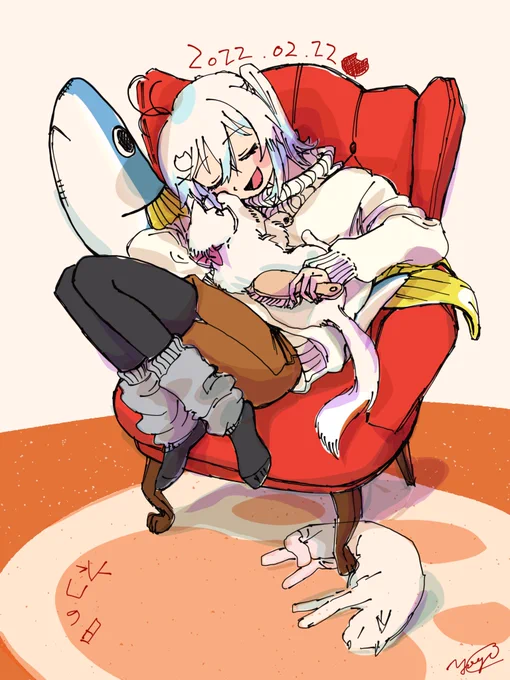 過去絵失礼しま!  #電脳少女シロがいっぱい見れるタグ