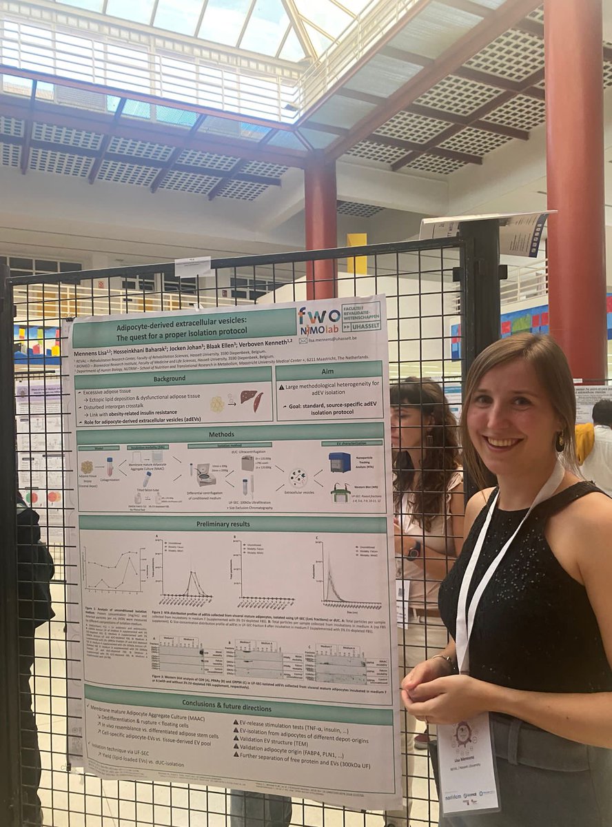 Lisa Mennens (@lisamennens) on Twitter photo Had a great time discussing our project and meeting so many nice researchers at #MOVE Malaga! Happy to be a part of <a href="/BESEV_/">Belgian Society for Extracellular Vesicles</a> with these lovely colleagues <a href="/n_dlanghe/">Nele De Langhe</a>, <a href="/pmpincela/">Paula</a>, <a href="/YaelHirschberg/">Yael Hirschberg</a>, <a href="/RebekkaVanHoof/">Rebekka Van Hoof</a>, <a href="/YagmurYildizhan/">Yagmur Yildizhan, PhD</a>, <a href="/Kaat_Verleye/">Kaat</a>, @LienCools ✨ Had a great time discussing our project and meeting so many nice researchers at #MOVE Malaga! Happy to be a part of <a href="/BESEV_/">Belgian Society for Extracellular Vesicles</a> with these lovely colleagues <a href="/n_dlanghe/">Nele De Langhe</a>, <a href="/pmpincela/">Paula</a>, <a href="/YaelHirschberg/">Yael Hirschberg</a>, <a href="/RebekkaVanHoof/">Rebekka Van Hoof</a>, <a href="/YagmurYildizhan/">Yagmur Yildizhan, PhD</a>, <a href="/Kaat_Verleye/">Kaat</a>, @LienCools ✨
