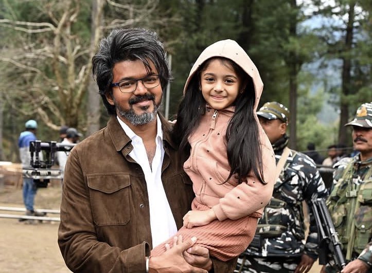 realmusic_2007's tweet photo. #thalapathyvijay #chithu #baby #leo #shootingspot #enjoyment #shooting #trish #trending #vijayfans #fdfs #Kashmir #LeoScam #LeoIndustryHit #realmusic2007 https://t.co/MfVFpTvejf