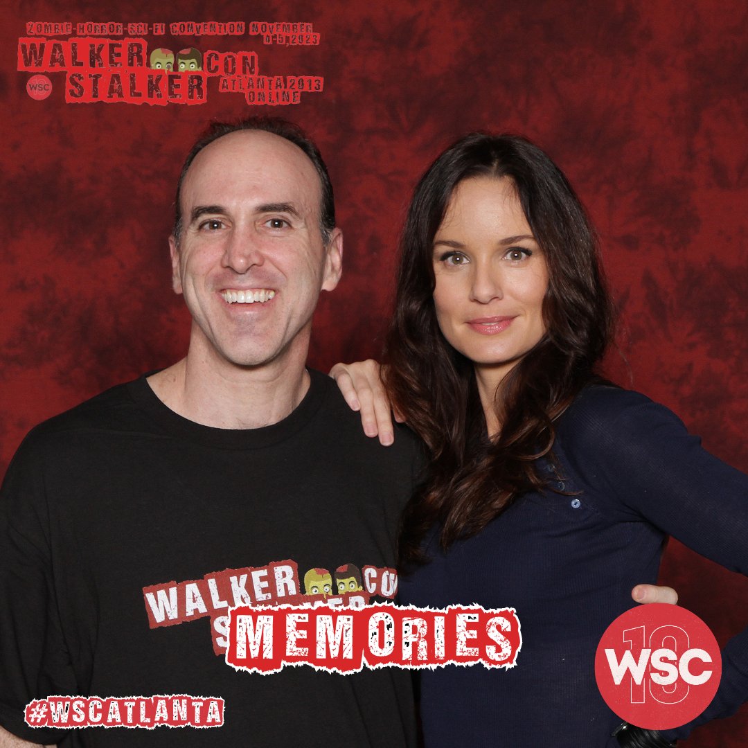 WalkrStalkrCon's tweet photo. SARAH WAYNE CALLIES is such a good soul. She is absolutely the greatest when it comes to connecting with fans and making sure they feel like they've had a real moment with her to remember. Thank you, Sarah, for all of the years and events that you helped make special. #WSCAtlanta https://t.co/xz6NEt6RLy