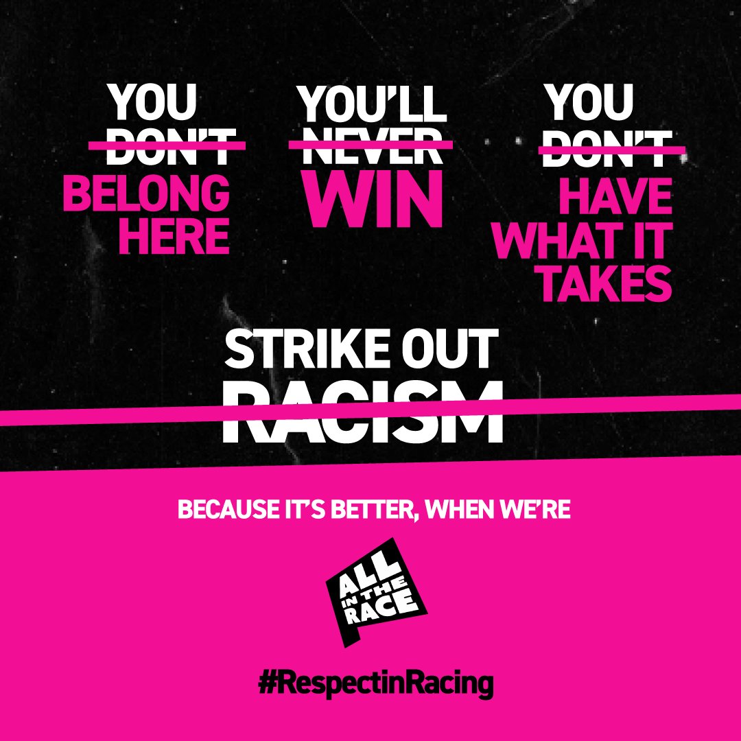 Let’s change sport for good. This #BlackHistoryMonth help us to strike out racism by reporting any incidents of racism or antisocial behaviour. Contact the nearest Steward, email respect@britishhorseracing.com or call RaceWISE on 08000 852 580. #AllintheRace #RespectinRacing