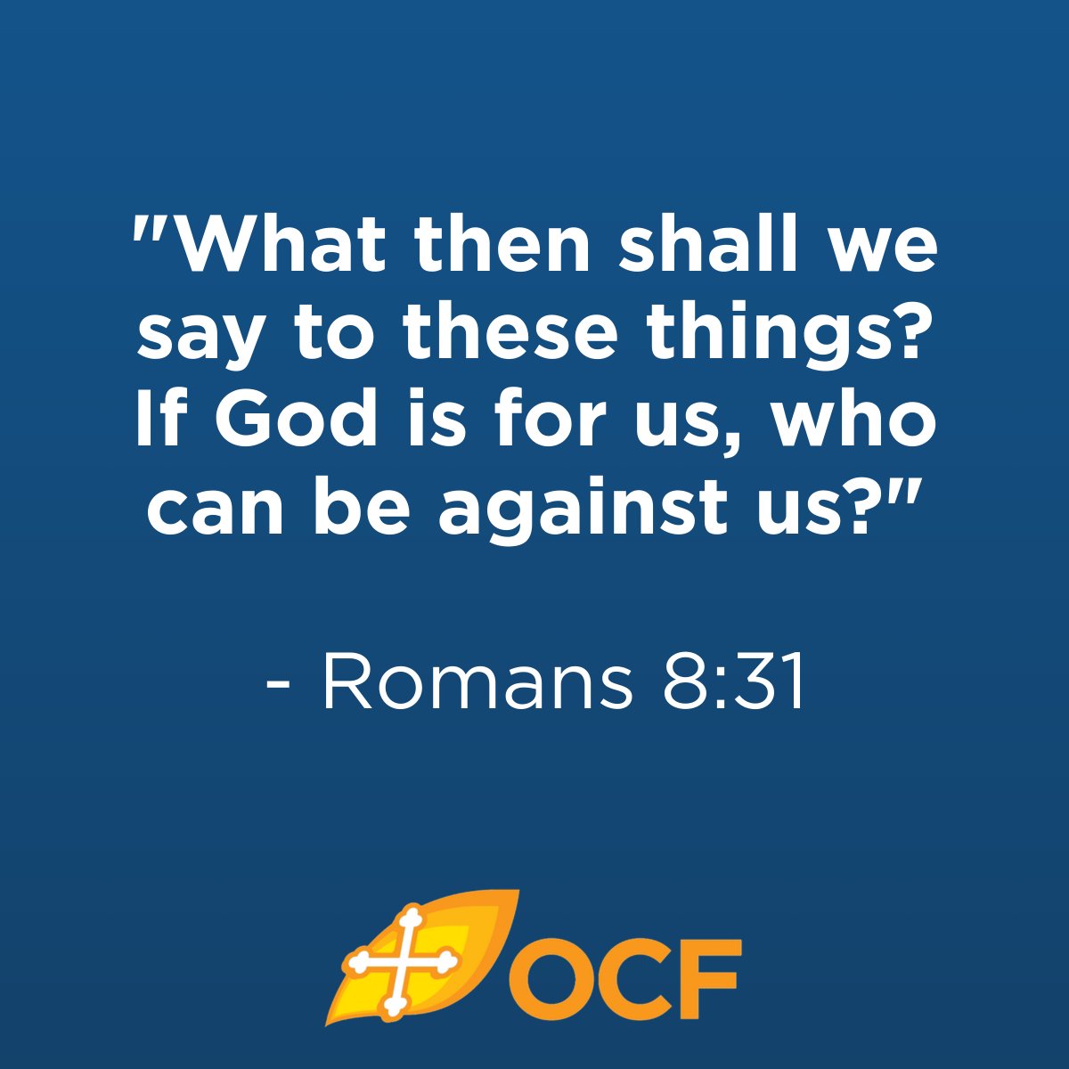 OCFministry's tweet image. #GodIsForUs 🙏🏻