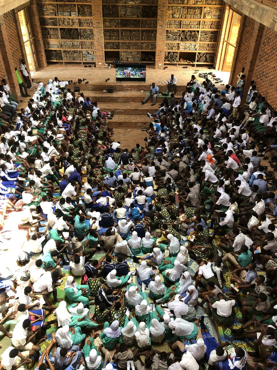 ibrahim_mahama's tweet photo. Yesterday engagement with some Senior high schools at Redclay regarding creativity and the responsibilities it comes with. All thankful to the schools and teachers for making these engagements possible #ghana https://t.co/jMFI0nRoLX