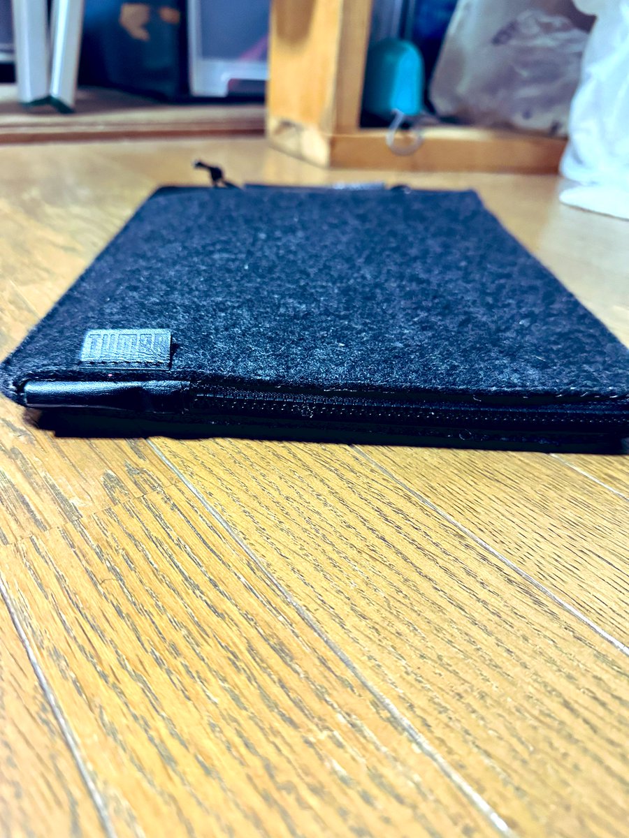 FUTOMEperforma's tweet photo. キルギスで買ったフェルトのiPadケース。
お気に入り。この冬にたくさん持って出かけたい！つまりお仕事頑張る（決意）
#キルギスはフェルト文化 #TUMAR 
#太めパフォーマンス #YAIZOO福岡 https://t.co/6wYzV34usQ