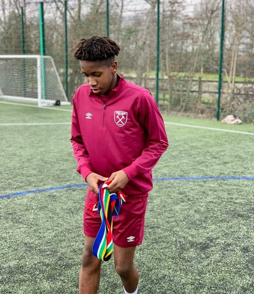 AfricaFactsZone's tweet photo. South Africa's 17-year-old Vuyo Buthelezi has joined Atletico Madrid Academy.

He was previously with West Ham Academy. He plays for South Africa's national U-17 team, Amajimbos. https://t.co/aeGhAzlOaU