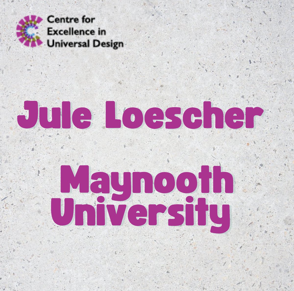 Centre for Excellence in Universal Design (CEUD) (@ceud_nda) on Twitter photo Congrats to Jule Loescher of <a href="/MaynoothUni/">Maynooth University</a>
winner of the Technology catogery with her Leva App and buddy developed to provide stress and anxiety relief for neurodivergent women with #ADHD #UniversalDesign <a href="/Entirl/">Enterprise Ireland</a> <a href="/EU_Social/">EU Social 🇪🇺</a>
<a href="/EU_Commission/">European Commission</a> Congrats to Jule Loescher of <a href="/MaynoothUni/">Maynooth University</a>
winner of the Technology catogery with her Leva App and buddy developed to provide stress and anxiety relief for neurodivergent women with #ADHD #UniversalDesign <a href="/Entirl/">Enterprise Ireland</a> <a href="/EU_Social/">EU Social 🇪🇺</a>
<a href="/EU_Commission/">European Commission</a>