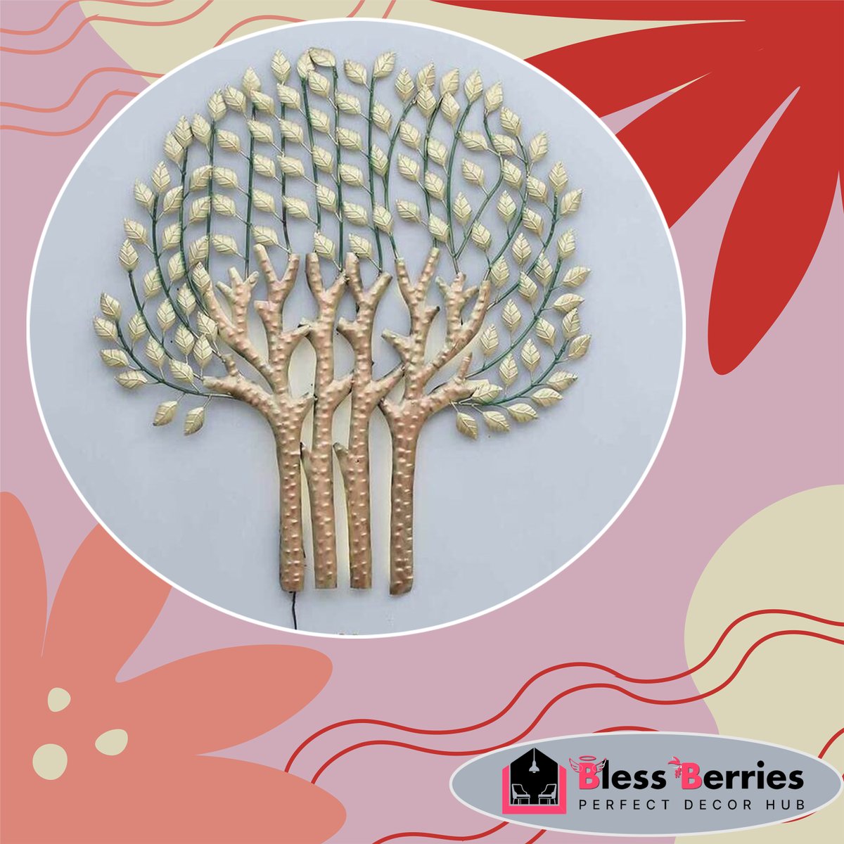 BerriesBless's tweet photo. Crafted from durable metals like iron, brass, or aluminum, these wall hangings are designed to make a statement and elevate the visual appeal of your walls.

Shop Now
Follow us @blessberries.india
Visit https://t.co/SeUoUaieC2 for more products.

#wallhanging #homedecore https://t.co/Tt5xZUBeD0