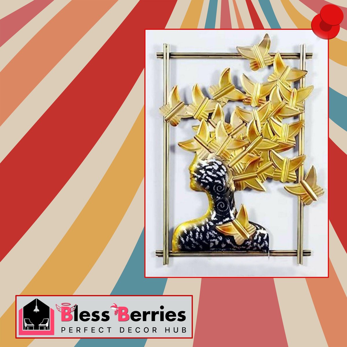 BerriesBless's tweet photo. Crafted from durable metals like iron, brass, or aluminum, these wall hangings are designed to make a statement and elevate the visual appeal of your walls.

Shop Now
Follow us @blessberries.india
Visit https://t.co/SeUoUaieC2 for more products.

#wallhanging #homedecore https://t.co/Tt5xZUBeD0
