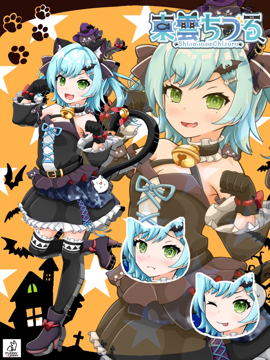 shino_cheese's tweet photo. 🐈‍⬛🎃𝐇𝐀𝐏𝐏𝐘 𝐇𝐄𝐋𝐋𝐎𝐖𝐄𝐄𝐍🎃🐈‍⬛

とりっくおあとりーと！ฅ^•ω•^ฅ
お菓子をくれなきゃ一生布団から出られなくするぞ☆

#立ち絵公開 https://t.co/JoNcKyXDOV