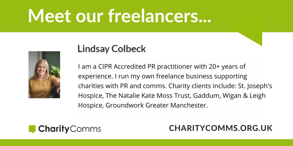 CharityComms tweet media