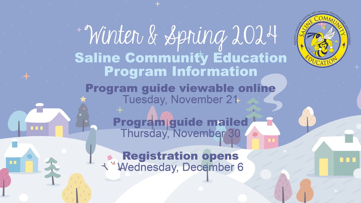 SalineCommEd's tweet image. Save The Date! #sascompass