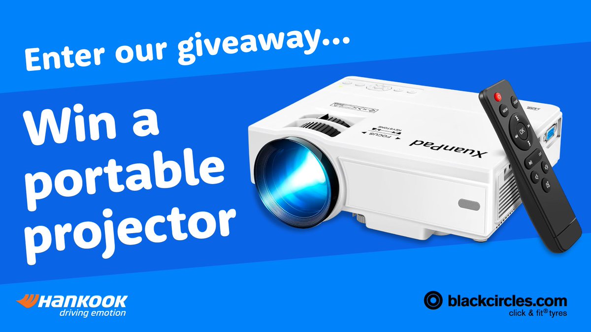 Who's ready to take movie night to the next level? 🍿
 
We're giving one lucky follower a chance to win a portable video projector, courtesy of Hankook 📽️

To enter:
👍 Like &amp; share this post
🎥 Tell us below your favourite movie to watch in Autumn

Competition ends: 9/11/23
