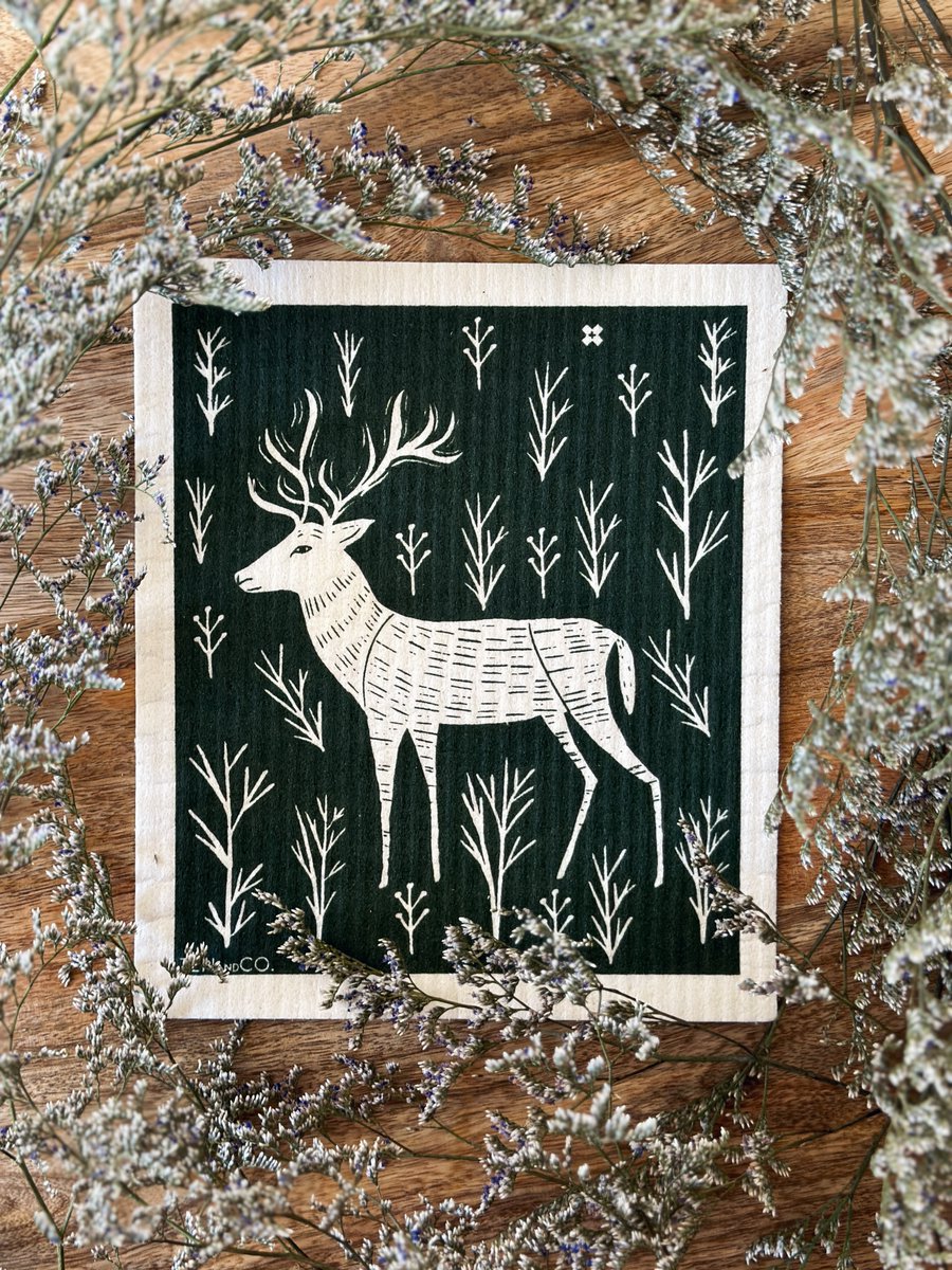 TenandCo's tweet photo. Have you seen our festive Stag sponge cloth yet? 🦌🌿 The perfect holiday gift for eco-conscious homes! Embrace the spirit of sustainability this season with Ten and Co. Check out our full holiday collection featuring our Fox and Hare designs at https://t.co/6K5cHstuTo.

... https://t.co/VseE1WIZt5