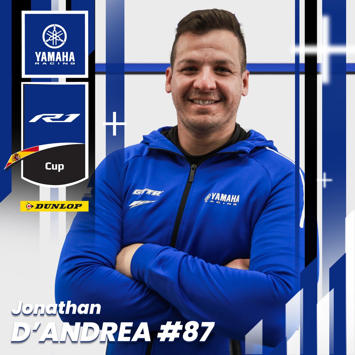 Este año hemos tenido el gusto de contar con Jonathan D´Andrea como piloto de la Yamaha R1 Cup. ¡Nos encanta ver como cada vez hay más pilotos como Jonathan que aprovechan nuestro campeonato para disfrutar de sus motos y del mejor ambiente de la competición!