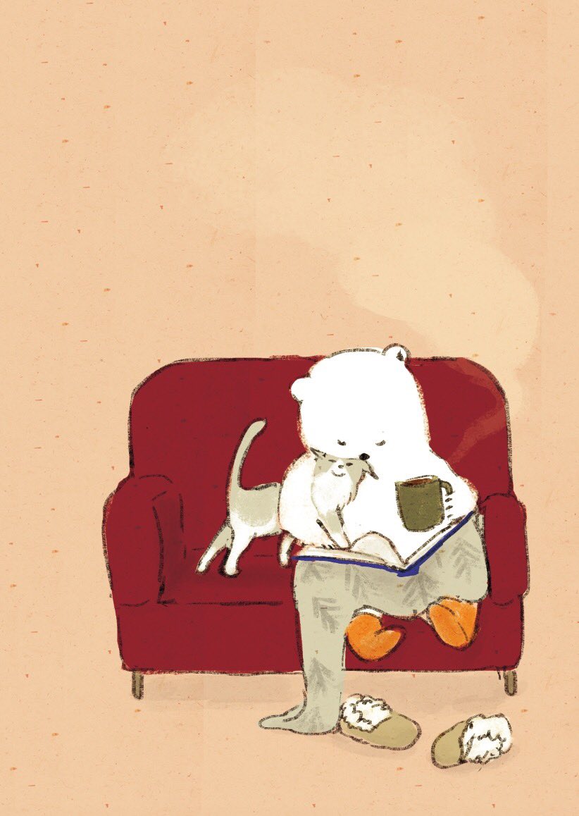 「#読書の日 」|ももろ　4／20発売絵本「パンダのパクパクきせつのごはん」のイラスト