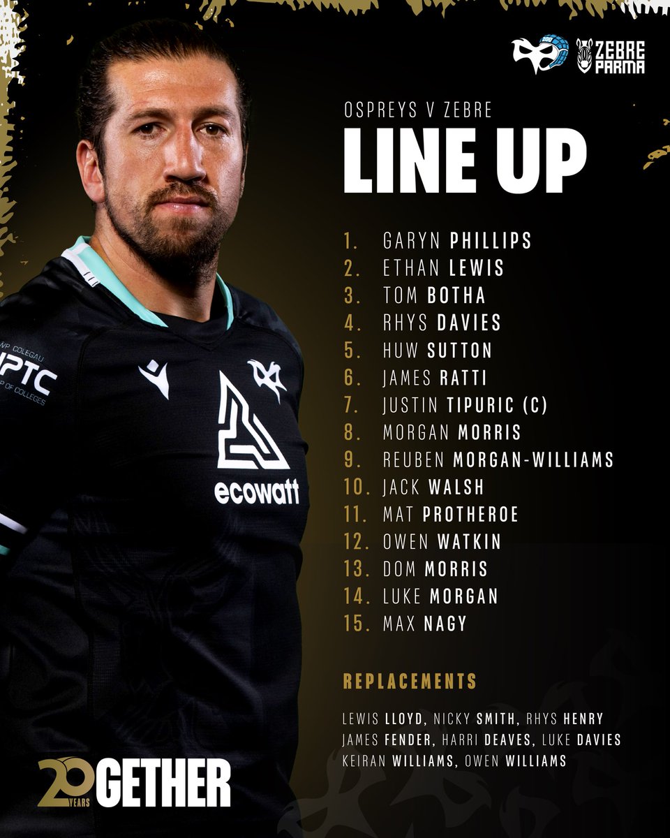 Here’s the full lineup 🖤

#BKTURC | #OSPvZEB