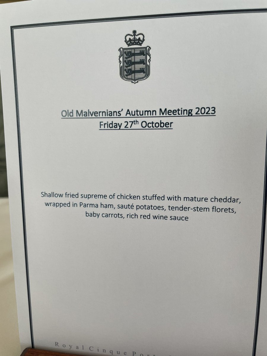 Great turnout for our Autumn meeting - 16 for dinner and 24 for golf today.  Many thanks to <a href="/RCPgolfclub/">Royal Cinque Ports Golf Club</a> for the wonderful hospitality as usual!!