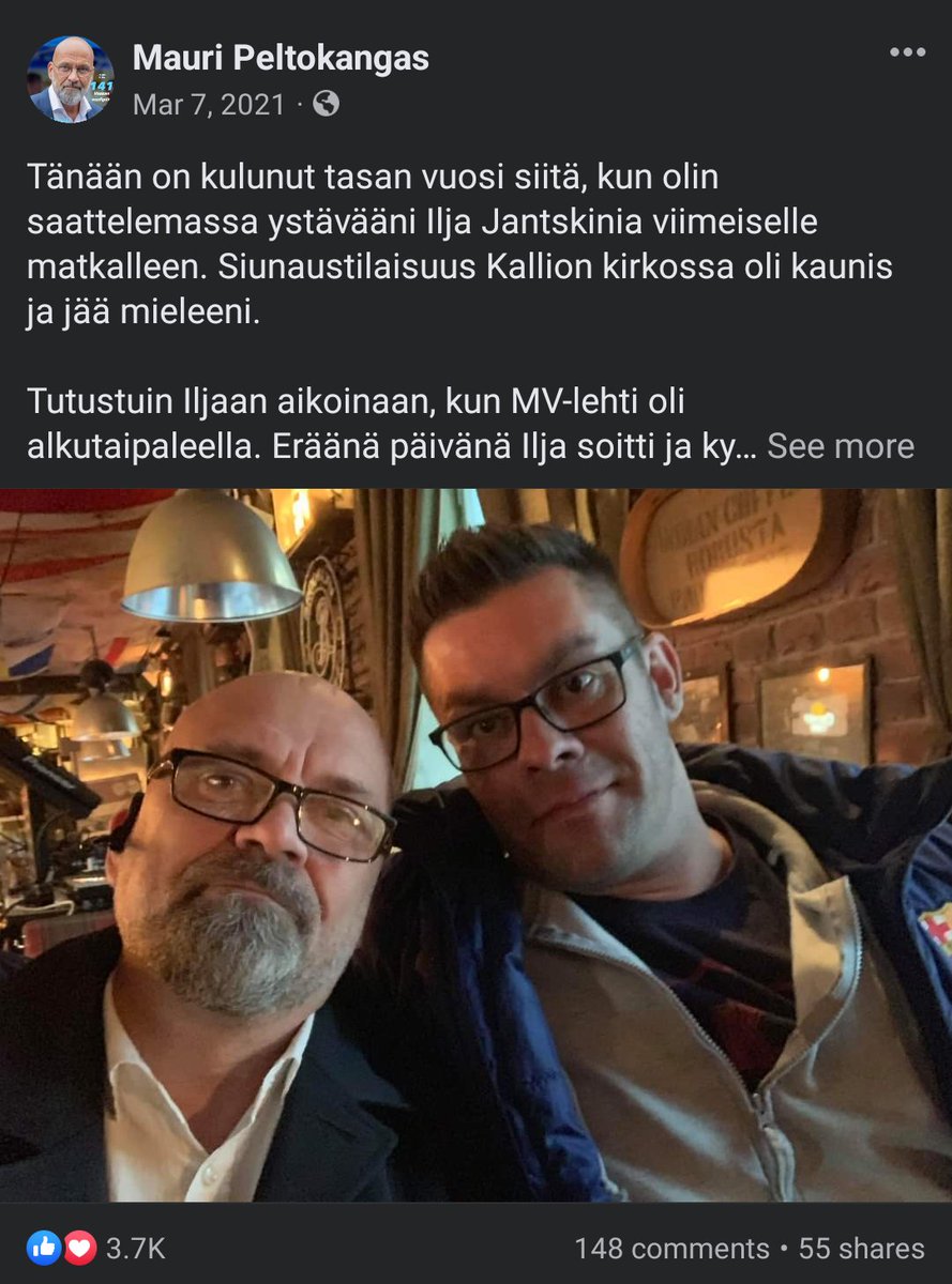 kasvismafioso's tweet photo. 33/x
#MauriPeltokangas oli hyvää pataa MV-lehden #IljaJanitskin'in kanssa. Oli jopa hänen hautajaisissaan.
#perussuomalaiset #mvlehti #venäjä https://t.co/k7ESXTPsxq