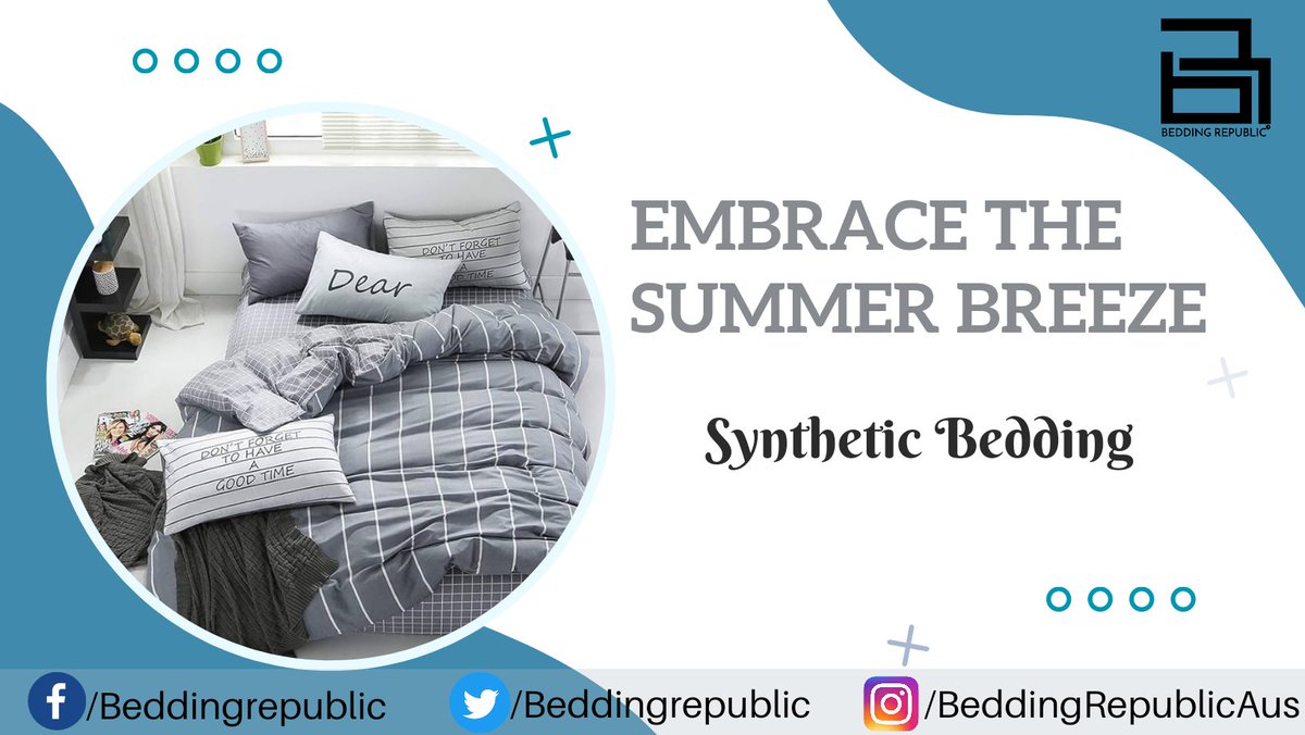 BeddingRepublic's tweet photo. Embrace the Summer Breeze: The Cool Comfort of Synthetic Bedding

Blog Link
👉 https://t.co/12wh96peR4

#quilt #doona #duvet #quiltguide #bedding #bedlinen #australia #aussiebedding #beddingrepublic #sleepcomfort #beddingguide #cotton #polycotton #polyester #microfiber https://t.co/uU73O3Nbsn