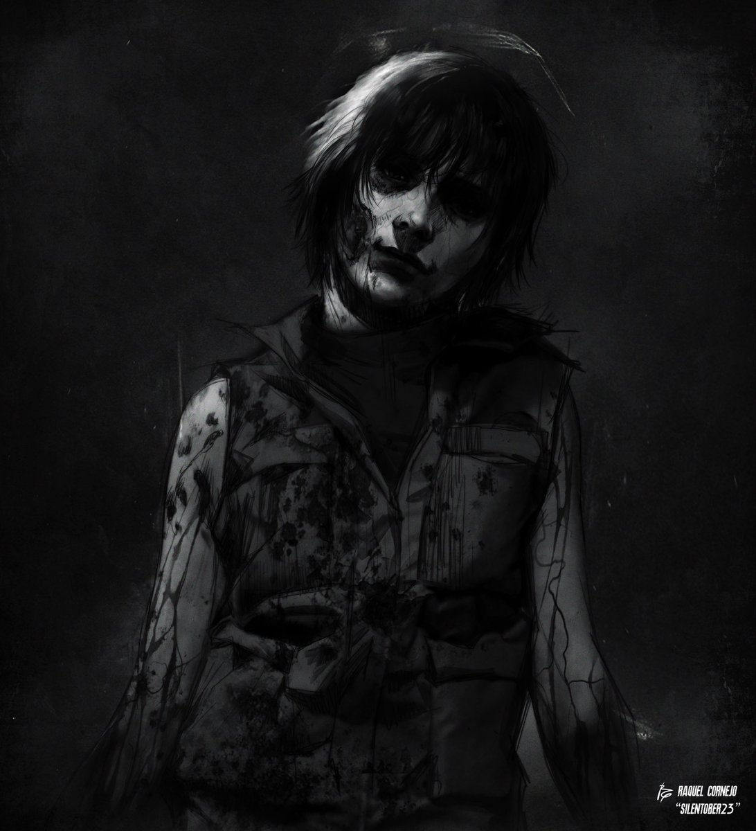 #inktober #inktober2023 #SilentHill 
“SILENTOBER” Day 18: MEMORY