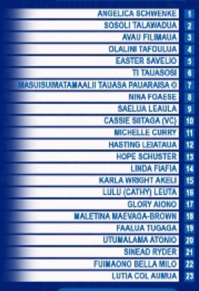 LesCompos's tweet photo. Les compos pour @WomenBoks - @Manusina_SWR !
⏱️ Vendredi, 16h30
🏟️ Athlone Sports Stadium, Le Cap
#RSAvSAM #WXV #WXV2 #WXVRugby https://t.co/e1ZT55DFh3